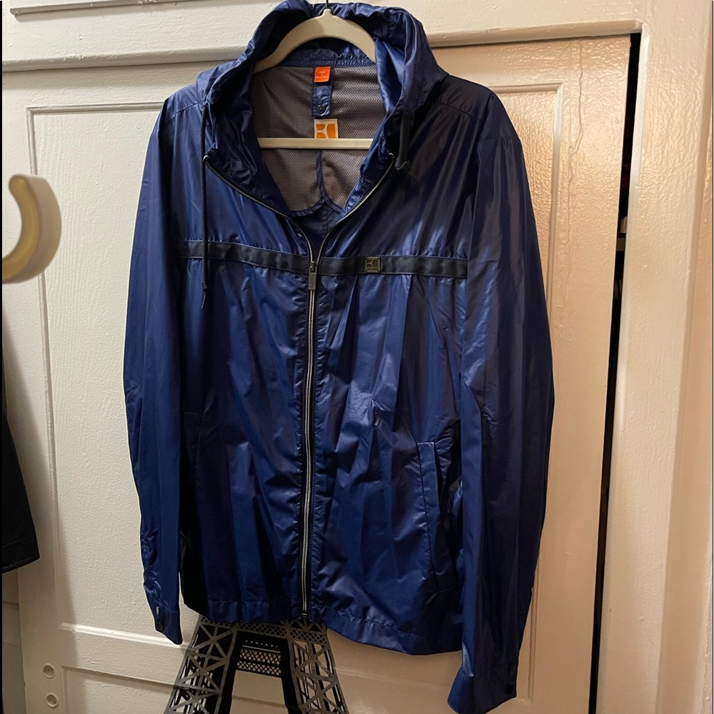 Hugo boss Orange windbreaker blue 42 R